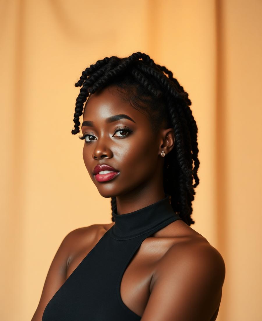 Kinky Twists hairstyle